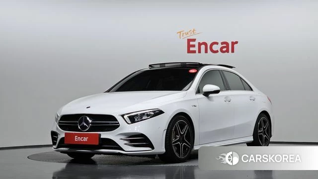 Mercedes-Benz A-Class W177 2021 Белый из Кореи