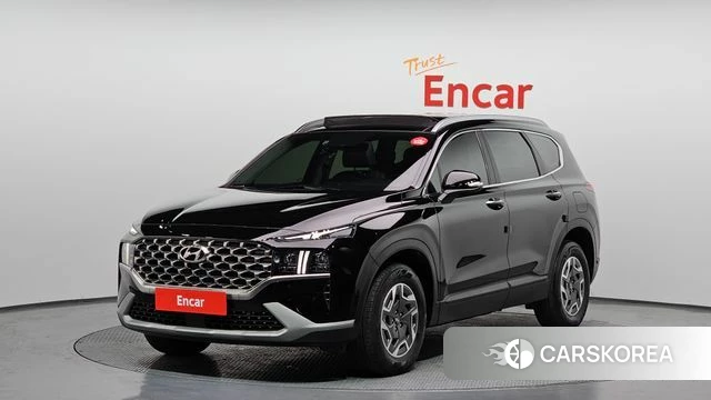 Hyundai The New Santa Fe 2022 Черный из Кореи