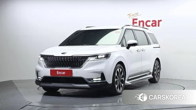 Kia Carnival 4th generation 2021 Белый из Кореи