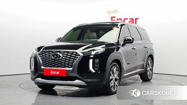 Hyundai Palisade 2022 Черный из Кореи
