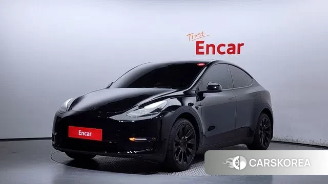Tesla Model Y 2023 Черный из Кореи