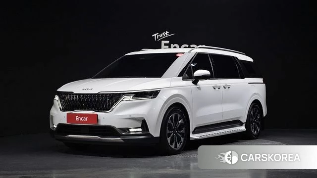 Kia Carnival 4th generation 2021 Белый из Кореи