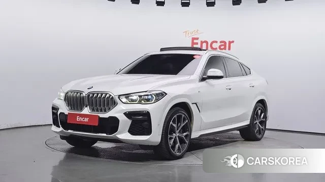 BMW X6 (G06) 2022 Белый из Кореи