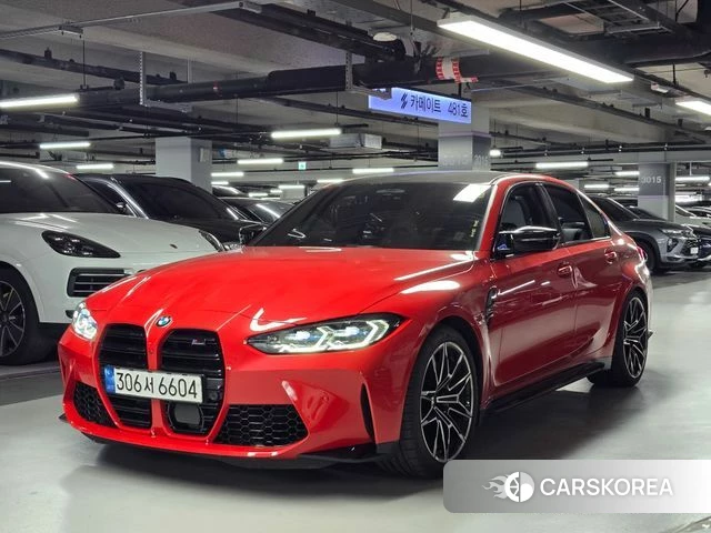 BMW M3 (G80) 2022 Красный из Кореи