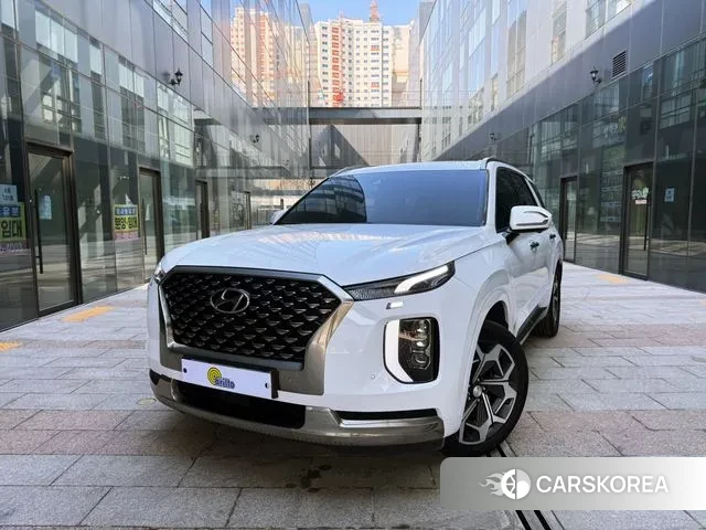 Hyundai Palisade 2021 Белый из Кореи