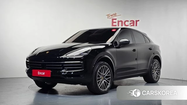Porsche Cayenne (PO536) 2023 Черный из Кореи