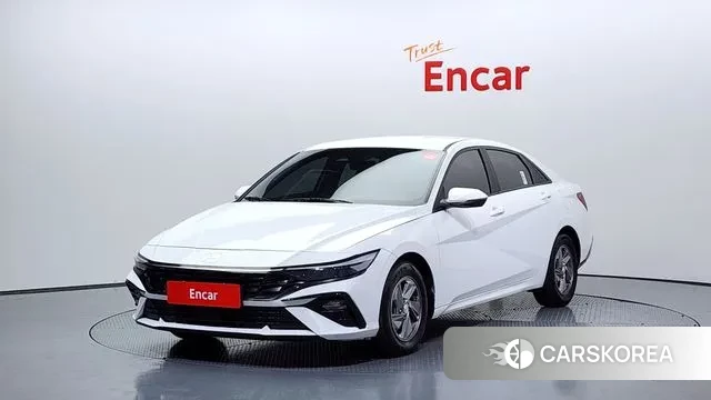 Hyundai The New Avante (CN7) 2024 Белый из Кореи