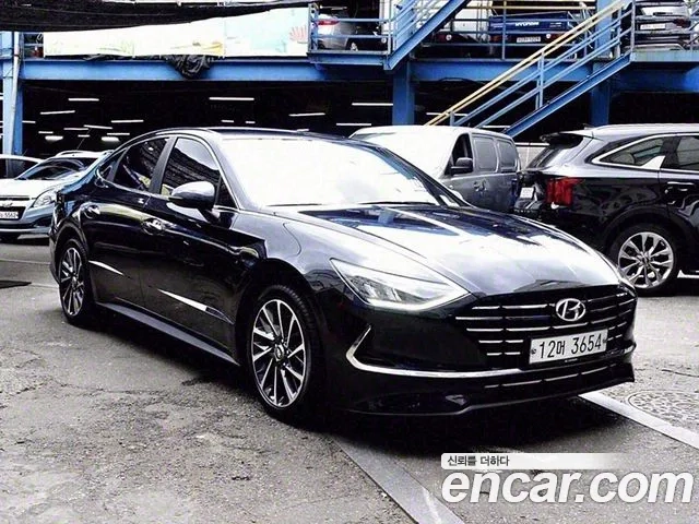 Hyundai Sonata (DN8) 2019 Синий из Кореи