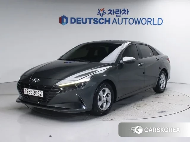 Hyundai Avante (CN7) 2021 Серый из Кореи