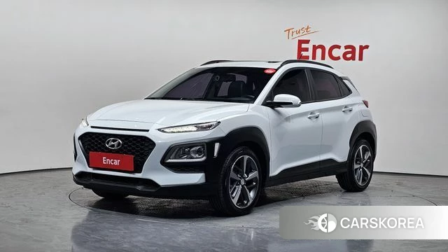 Hyundai Kona 2018 Белый из Кореи