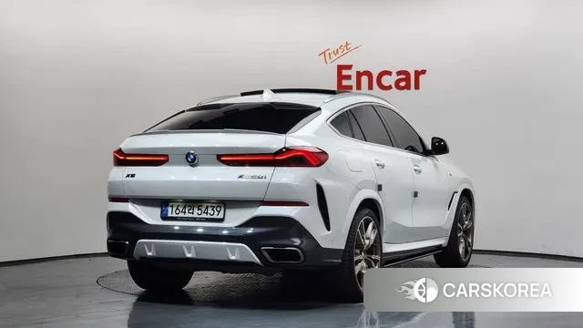 BMW X6 (G06) 2022 Белый из Кореи