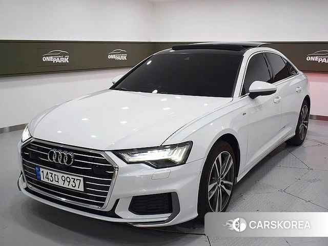 Audi A6 (C8) 2023 Белый из Кореи