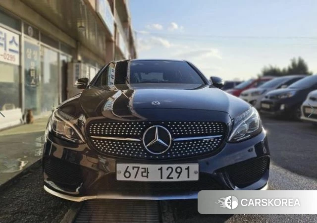Mercedes-Benz C-Class W205 2018 Синий из Кореи