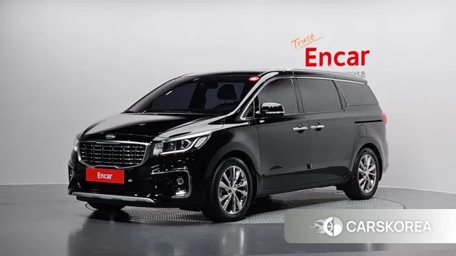 Kia The New Carnival 2019 Черный из Кореи