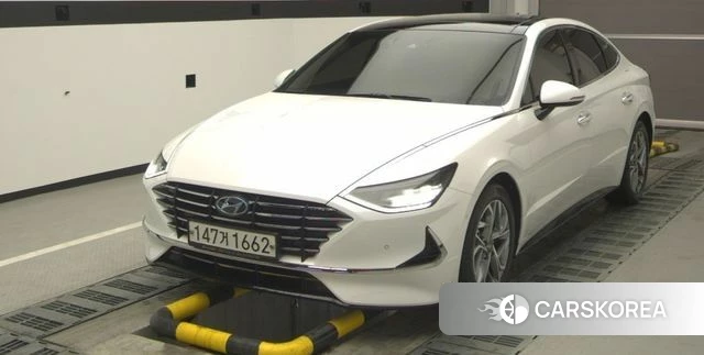 Hyundai Sonata (DN8) 2019 Белый из Кореи