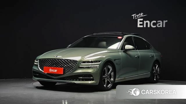 Genesis G80 (RG3) 2020 Светло-зеленый из Кореи