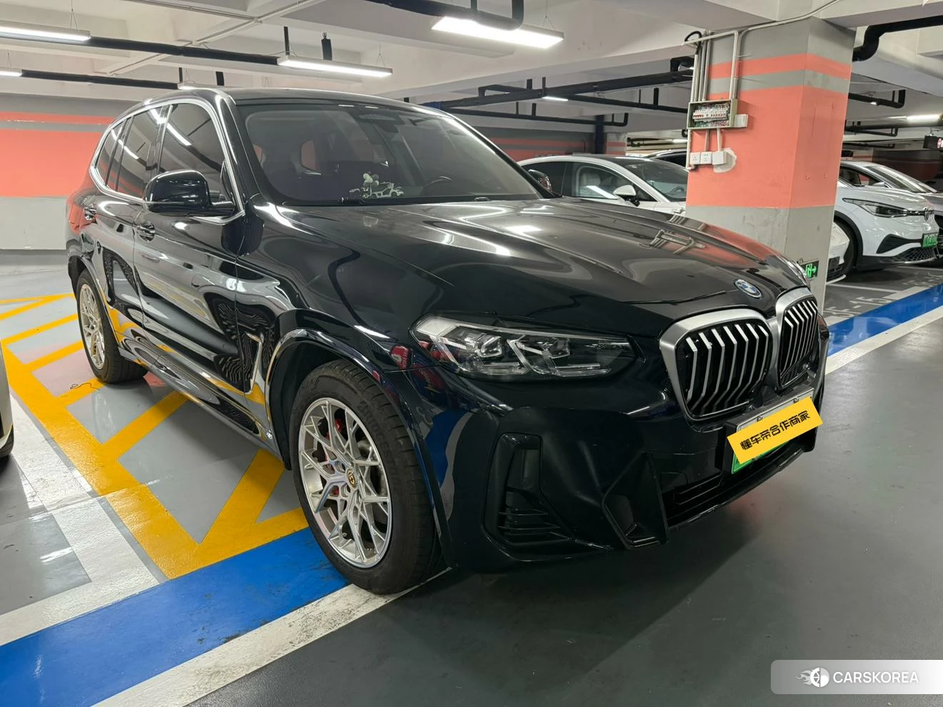 BMW iX3 2021 Черный из Китая
