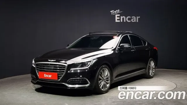 Genesis G80 2018 Черный из Кореи
