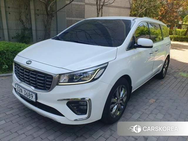 Kia The New Carnival 2019 Белый из Кореи