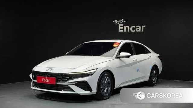 Hyundai The New Avante (CN7) 2023 Белый из Кореи