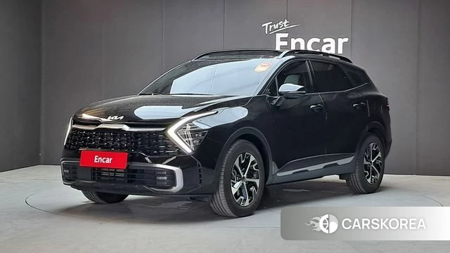 Kia Sportage 5th Generation Hybrid 2023 Черный из Кореи