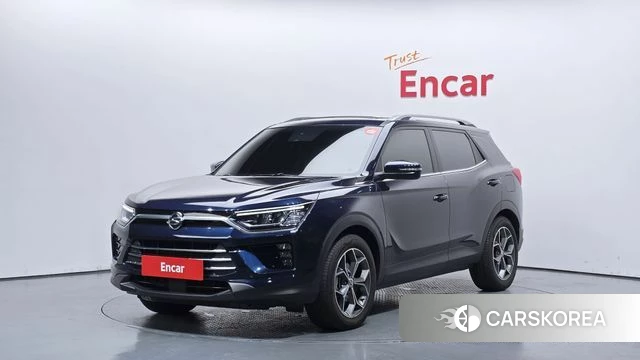 Ssangyong Beautiful Korando 2019 Синий из Кореи