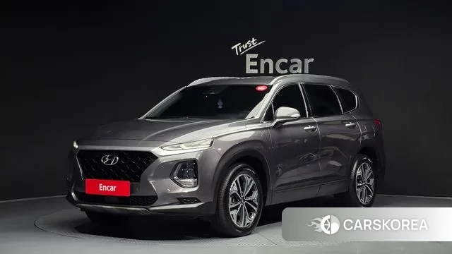 Hyundai Santa Fe TM 2018 Серый из Кореи