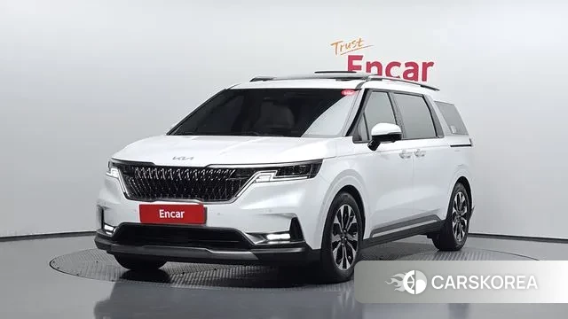 Kia Carnival 4th generation 2021 Белый из Кореи