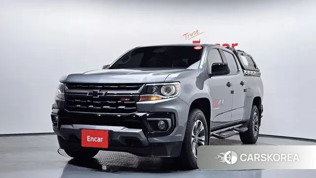 Chevrolet (GM Daewoo) Real New Colorado 2021 Серый из Кореи