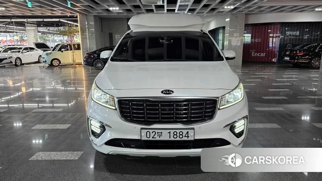 Kia The New Carnival 2018 Белый из Кореи