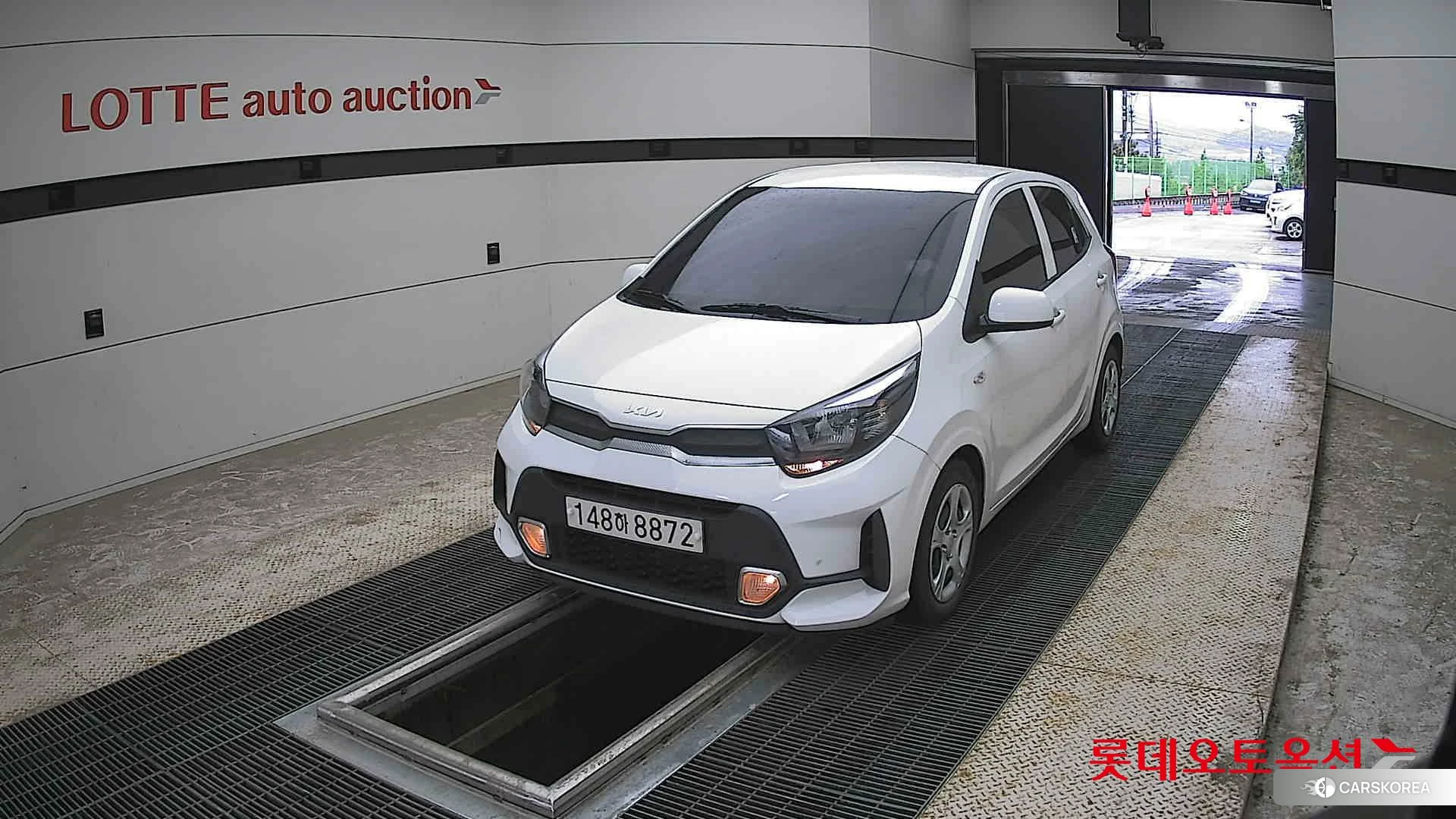 Kia Morning 2022 Clear White из Кореи