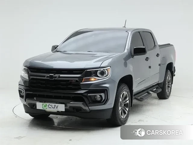 Chevrolet (GM Daewoo) Real New Colorado 2022 Серебристо-серый из Кореи