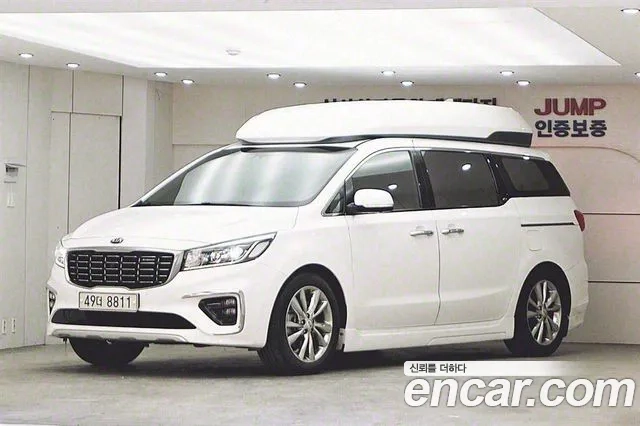 Kia The New Carnival 2019 Белый из Кореи