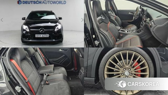 Mercedes-Benz GLA-Class X156 2019 Черный из Кореи