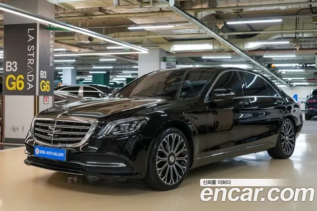 Mercedes-Benz S-Class W222 2020 Черный из Кореи