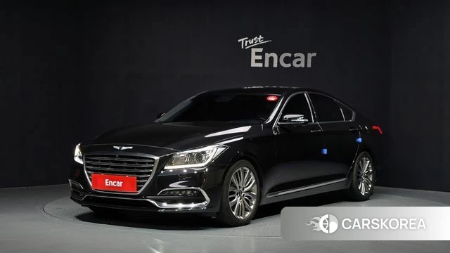 Genesis G80 2018 Черный из Кореи