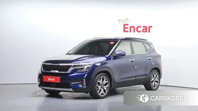 Kia Seltos 2019 Синий из Кореи