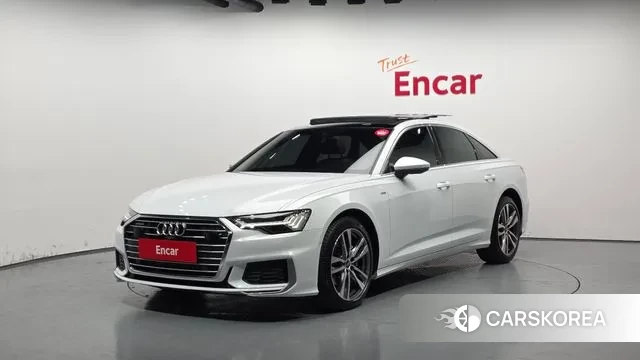 Audi A6 (C8) 2023 Белый из Кореи