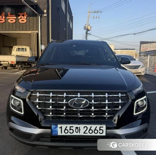 Hyundai Venue 2021 Черный из Кореи