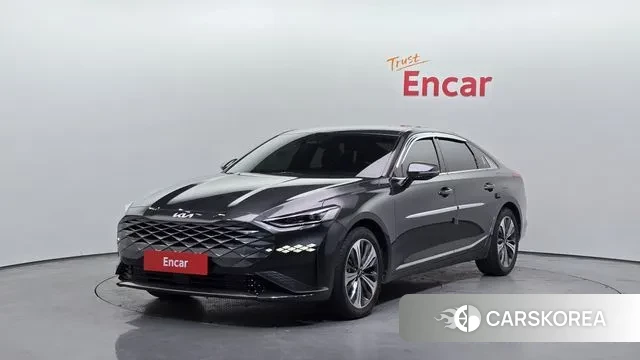 Kia K8 Hybrid 2021 Серый из Кореи
