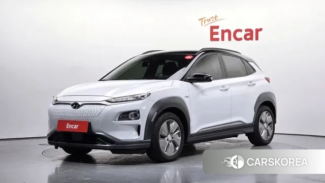 Hyundai Kona Electric 2020 Белый из Кореи