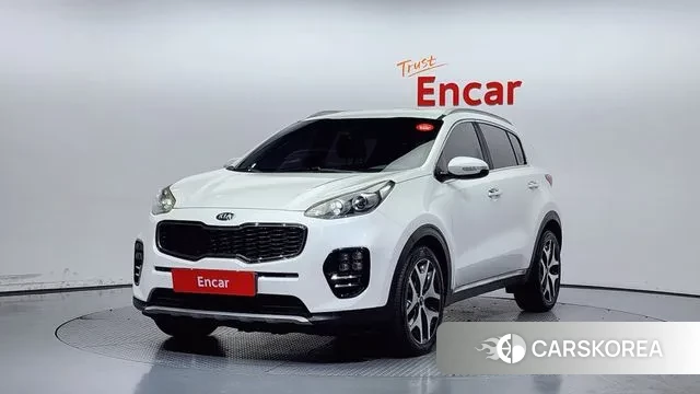 Kia Sportage 4th Generation 2018 Белый из Кореи