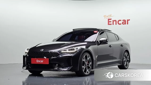 Kia Stinger 2018 Серый из Кореи