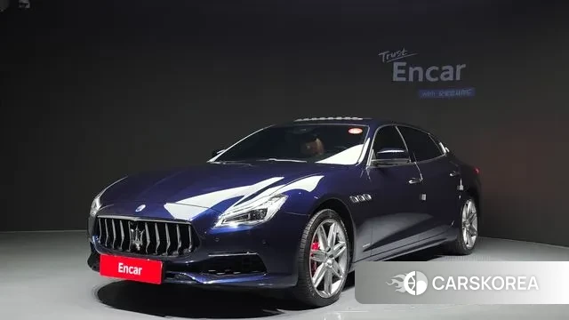 Maserati Quattroporte 2019 Синий из Кореи