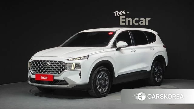 Hyundai The New Santa Fe 2021 Белый из Кореи