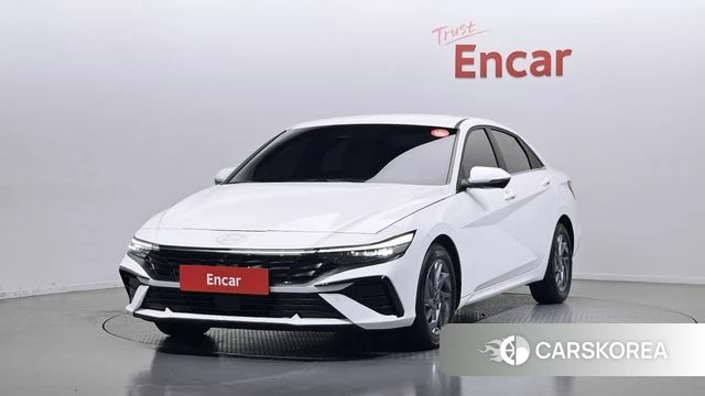 Hyundai The New Avante Hybrid (CN7) 2024 Белый из Кореи