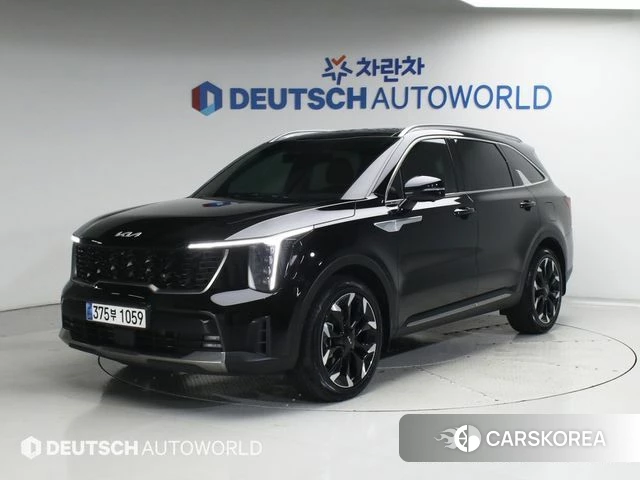 Kia The New Sorento 4th Generation 2023 Черный из Кореи