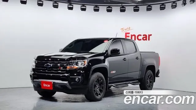 Chevrolet (GM Daewoo) Real New Colorado 2021 Черный из Кореи