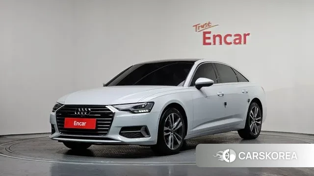 Audi A6 (C8) 2022 Белый из Кореи
