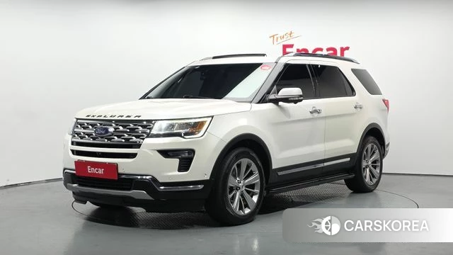 Ford Explorer 2018 Белый из Кореи